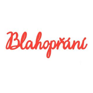 Blahopřání vyřezávací šablona