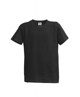 Dětské tričko krátký rukáv L - černé (12-13 let)