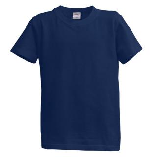 Dětské tričko krátký rukáv S - modré (7-8 let)