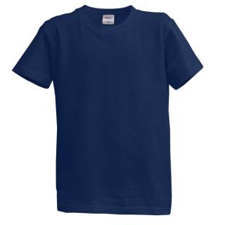 Dětské tričko krátký rukáv XL - modré (14-15 let)