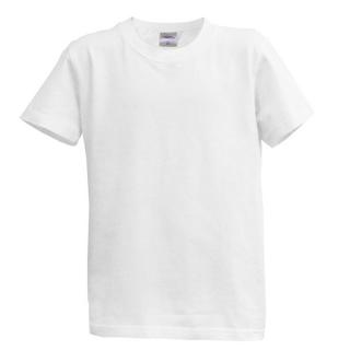 Dětské tričko krátký rukáv XS - bílé (5-6 let)
