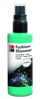 Fashion Shimmer - třpytivá akvamarinová