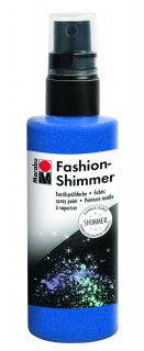 Fashion Shimmer - třpytivá blankytně modrá