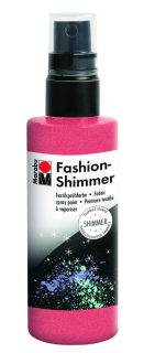 Fashion Shimmer - třpytivá červená