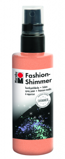 Fashion Shimmer - třpytivá meruňová