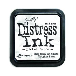 Polštářek Distress Ink Picket Fence-bílý