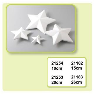 Polystyrenová hvězda 15cm