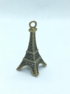 Přívěsek Eifelova věž starobronz