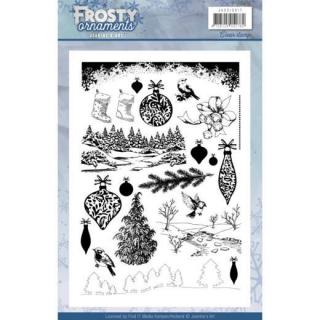 Razítka silikonová gelová Frosty Ornaments