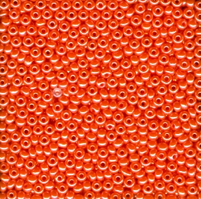 Rokajl 12/0 oranžová s perletí