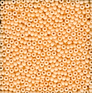 Rokajl 12/0 světle oranžová sytá