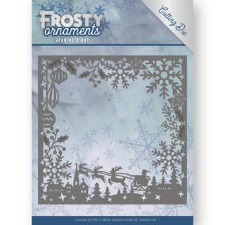 Šablona Frosty Ornament rámeček