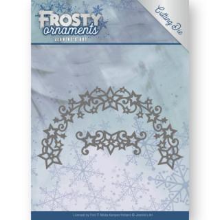 Šablona Frosty Ornament věnec