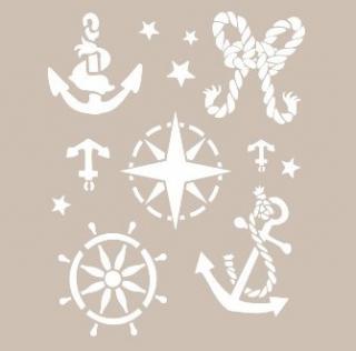 Šablona Námořní symboly