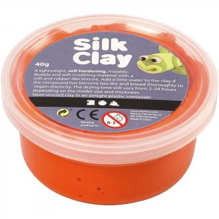 Silk Clay kreativní hmota oranžová