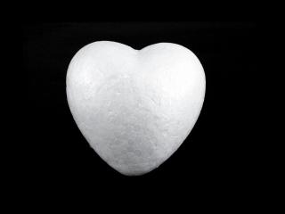 Srdce z polystyrenu 10cm