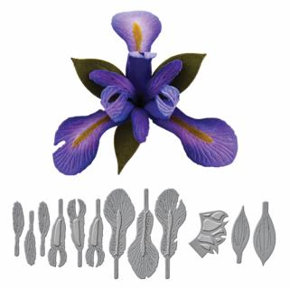 Vyřezávací a embosovací šablony Iris