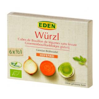 Bujón zeleninový WÜRZL bez droždí BIO, kostky 72g