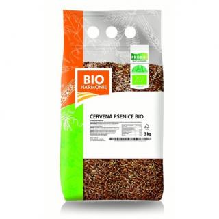 Červená pšenice BIO 3kg, Bioharmonie