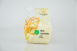 Čokoláda bílá 33,1%, 250g Natural Jihlava