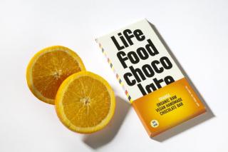 Čokoláda Lifefood pomerančová BIO 70g