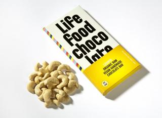 Čokoláda Lifefood s kešu oříšky BIO 70g