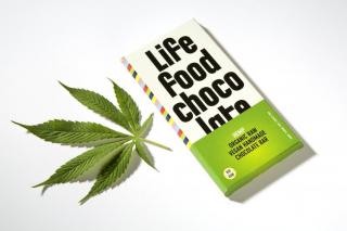 Čokoláda Lifefood s konopným semínkem BIO 70g
