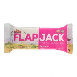 Flapjack ovesný malina-jahoda bezlepkový, 80g