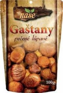 Kaštany loupané pečené 100g