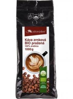 Káva zrnková pražená BIO 1kg, Zdravý den