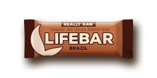 Lifebar brazilská BIO RAW 47g, Lifefood