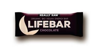 Lifebar čokoládová BIO RAW 47g, Lifefood