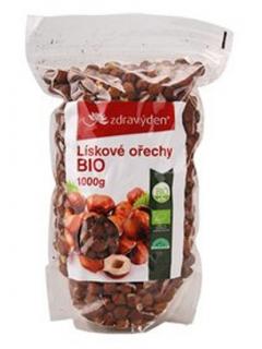 Lískové ořechy BIO 1kg, Zdravý den