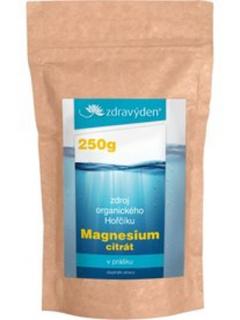 Magnesium citrát v prášku 250g, Zdravý den