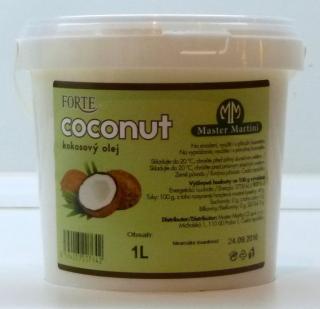 Olej kokosový na vaření, Forte, 1l