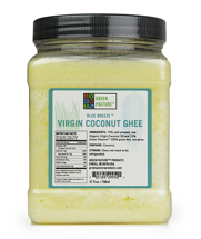 Olej kokosový s ghee, Raw, Green Pasture, 750ml