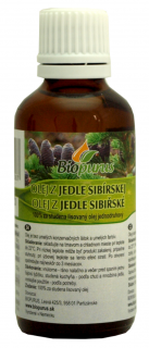 Olej ze sibiřské jedle 50ml, Biopurus