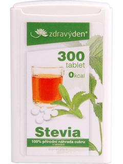 Sladidlo ze Stévie 300 tablet - 18g, Zdravý den