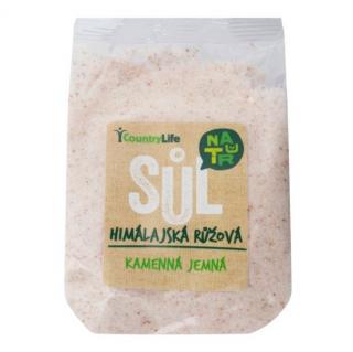 Sůl himálajská růžová jemná 1kg, Country Life