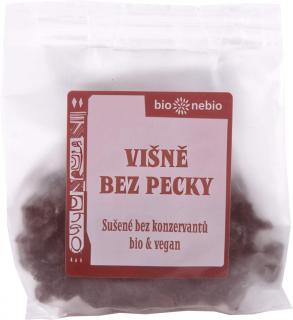 Višně  bez pecek BIO 75g, Bionebio