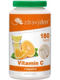 Vitamín C 180 kapslí - 117g, Zdravý den