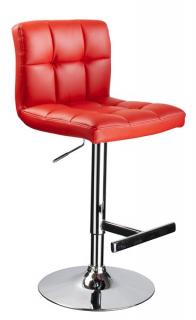 Barová židle KROKUS C-105 červená