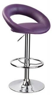 **Barová židle KROKUS C-300 fialová