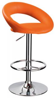 **Barová židle KROKUS C-300 oranžová