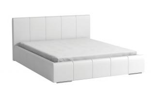 Čalouněná postel CAVALLI 140x200 bílá