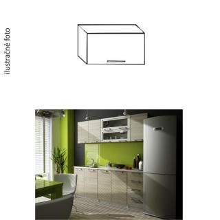 Horní kuchyňská skříňka, dub sonoma / bílá, IRYS NEW GO-60