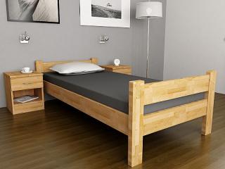 Jednolůžková postel EMMA 90x200 vč. roštu buk