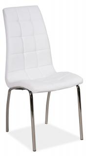 Jídelní čalouněná židle H-104 bílá