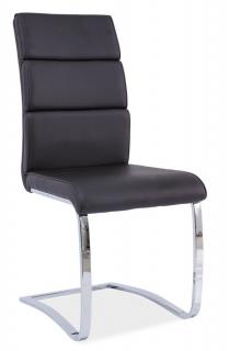 Jídelní čalouněná židle H-456 černá