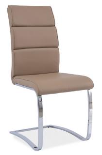 Jídelní čalouněná židle H-456 tmavě béžová